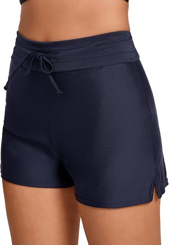 sand's coast Swim Shorts Women Bathing Suit Bottoms Tummy Control Swim Bottoms Tankini Board Shorts Swimsuits in Kuwait