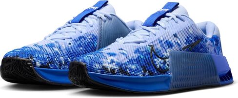 Nike Metcon 9 AMP Men's Workout Shoes (HJ6008-400, Aluminum/Racer Blue/Midnight Navy/Black) Size 9.5 in Kuwait