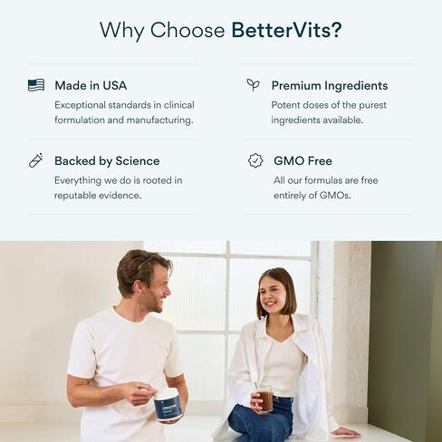 Bettervits Creatine Monohydrate Powder – 100% Pure Micronized Creatine 5g | Unflavoured Creatine Workout Supplement for Muscle Strength, Power & Growth | Vegan Creatine for Women & Men | 60 Servings in Saudi Arabia
