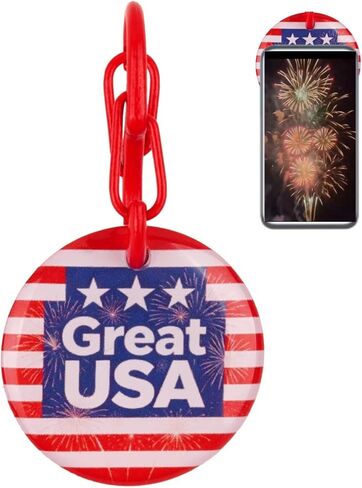 4th of July Outfits Accessories for Women Men, Patriotic Bracelets for 250th Independence Day Anniversary with Smart NFC Charms, America Fourth of July 250th Merchandise in Saudi Arabia
