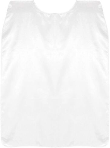36" Shiny White Satin Superhero Cape - Cosplay Costume Party in Saudi Arabia