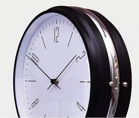 Grandfather Clocks Metal Floor Standing Clock Quartz Silent Decorative Timepiece for Home in Kuwait
