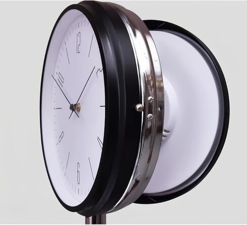 Grandfather Clocks Metal Floor Standing Clock Quartz Silent Decorative Timepiece for Home in Kuwait