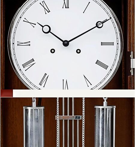 Grandfather Clocks Wood Floor Grandfather Clock Mechanical Pendulum Chimes for Villa in Kuwait
