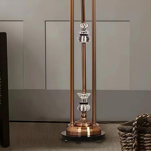 Grandfather Clocks Metal Floor Clock Quartz Silent Movement European Style for Living Room in Kuwait