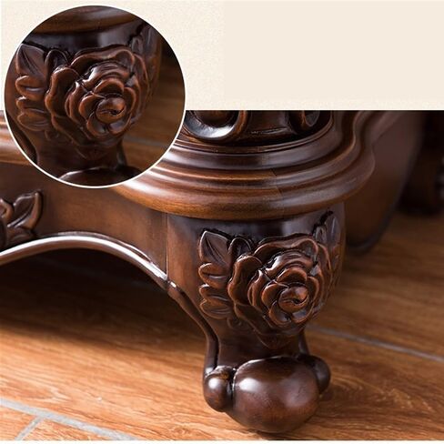 Grandfather Clocks Solid Wooden Retro Floor Clock Living Room Vertical European Antique Statue Decoration in Kuwait