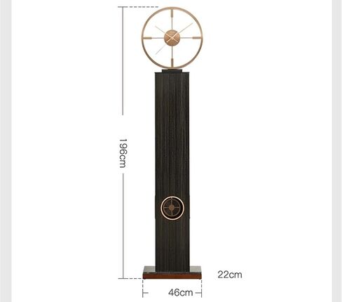 Grandfather Clocks Floor Clock for Living Room Home Fashion Table Light Decoration Standing Silent Quartz Sitting Clocks in Kuwait