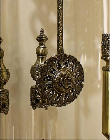 Grandfather Clocks Metal Floor Clock Mechanical European Style Ornate for Living Room in Kuwait