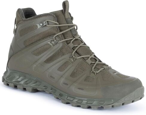 AKU Men's Selvatica Tactical Mid GTX Multi-Purpose Durable Lightweight Breathable Flexible Comfortable Ankle-High Laced Boots in Kuwait