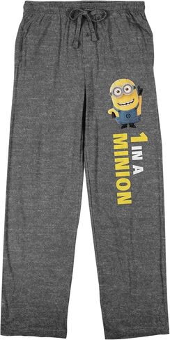 Minions 1 in A Minion Men's Heather Grey Sleep Pants in Kuwait