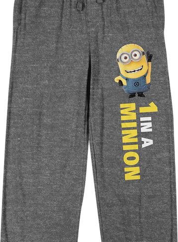Minions 1 in A Minion Men's Heather Grey Sleep Pants in Kuwait