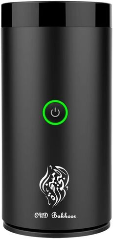 Car Electric Incense Burner, Electric Incense Burner, Portable USB Rechargeable bakhoor Burner for Home Use (Black-1) in Kuwait