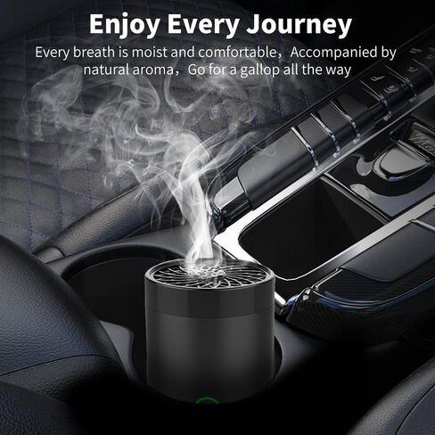 Car Electric Incense Burner, Electric Incense Burner, Portable USB Rechargeable bakhoor Burner for Home Use (Black-1) in Kuwait