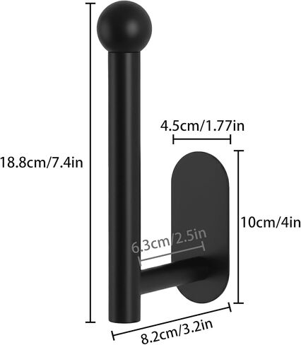 2 حزمة من حوامل الستائر، أربطة ستائر لاصقة، خطافات ستائر مثبتة على الحائط للستائر، ستائر سحب من الفولاذ المقاوم للصدأ وحوامل جانبية، أسود in Kuwait