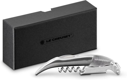 Le Creuset Black Walnut One-Step Waiter's Friend Corkscrew Wine Opener in Saudi Arabia