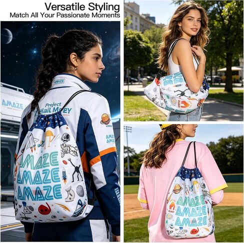 AICase for Project Hail Mary Merch Rocky Gifts Inspired Drawstring Bag Backpack Sports Gym Sackpack Poster Tote Bag Shirt Hat Plush Water Resistant String Bag for Women Men in Kuwait