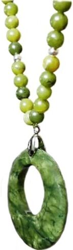 Irish Jewelry 30″ Necklace with Connemara Marble Luck Stone, Accessories Gift in Saudi Arabia