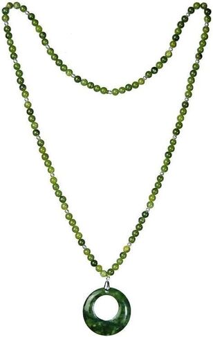 Irish Jewelry 30″ Necklace with Connemara Marble Luck Stone, Accessories Gift in Saudi Arabia