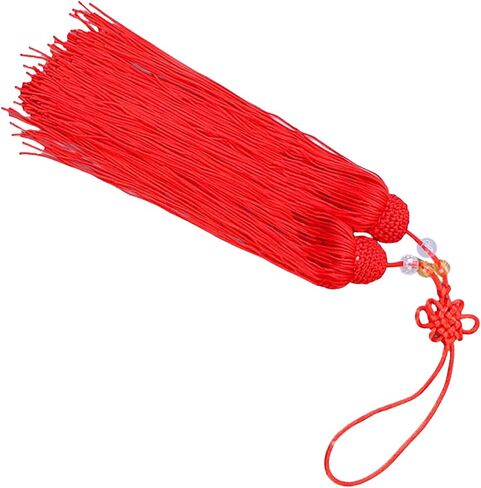Elegant Ice Silk Taiji Swords Tassels Chinese Knot Decoration for Martial Arts and Drama Performances Kung Fu Accessory in Saudi Arabia