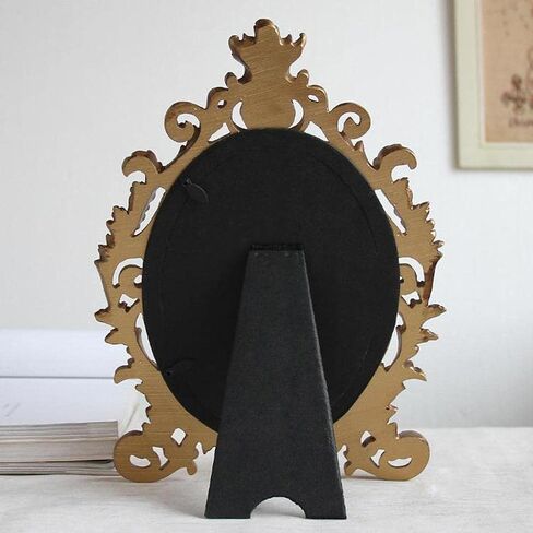 2X European Picture Wedding Gift Baroque Desktop for Livingroom, Bedroom Table Decoration in Kuwait