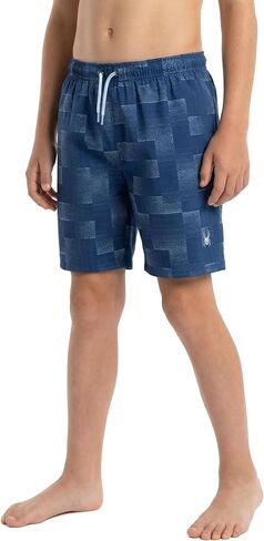 Spyder Boys' Swim Trunk Volley Shorts– Quick-Dry, UPF 30+, 4-Way Stretch, Brief Liner, Pockets- Big Boys in Kuwait