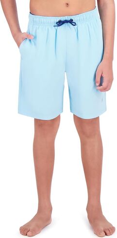 Spyder Boys' Swim Trunk Volley Shorts– Quick-Dry, UPF 30+, 4-Way Stretch, Brief Liner, Pockets- Big Boys in Kuwait