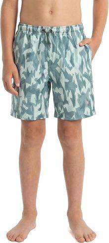 Spyder Boys' Swim Trunk Volley Shorts– Quick-Dry, UPF 30+, 4-Way Stretch, Brief Liner, Pockets- Big Boys in Kuwait