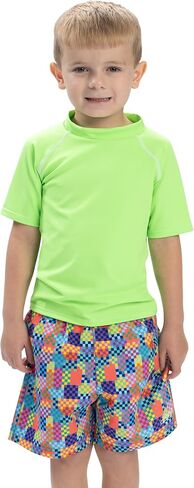 Dolfin Little Toddler Boys Swimsuit Print Swim Trunks in Kuwait