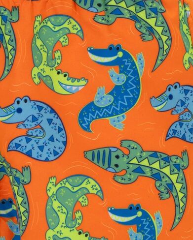 Dolfin Little Toddler Boys Swimsuit Print Swim Trunks in Kuwait