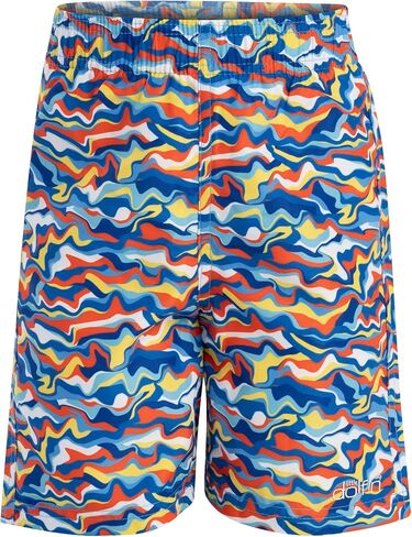 Dolfin Little Toddler Boys Swimsuit Print Swim Trunks in Kuwait
