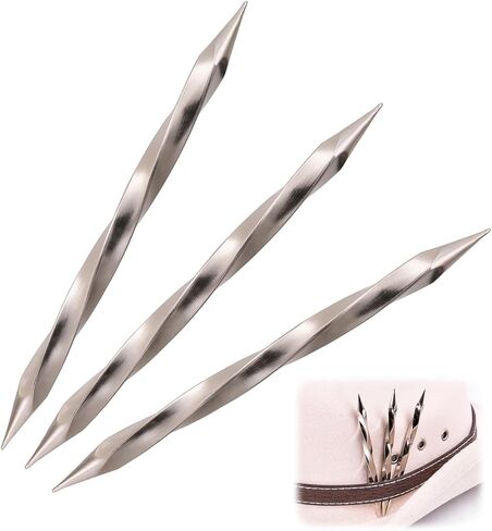 Cowboy Toothpick Hat Pins - Pack of 3 Cowboy Hat Accessories Twisted Metal Toothpicks Hat Pin for Men and Women in Saudi Arabia