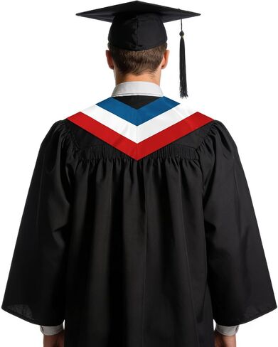 Dominican Republic Graduation Sash Stole International Study Abroad Unisex Country Flag Graduation Scarf in Kuwait