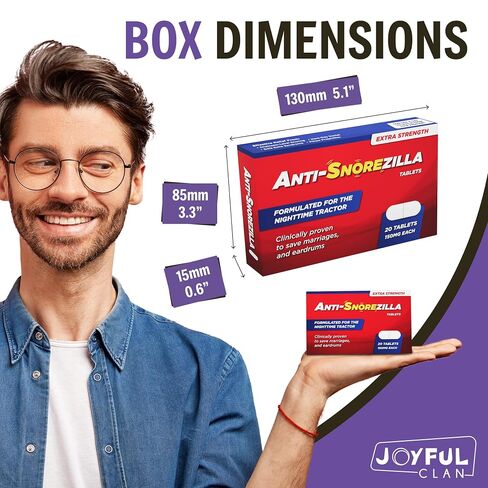 Anti-Snorezilla Funny Gifts for Men, Husbands Gift from Wife, Joke Pill Box with Jelly Beans and Prescription Bag, Husband Birthday Gift, Anniversary for Husband, Fathers Day, Dad Birthday Gift in Saudi Arabia