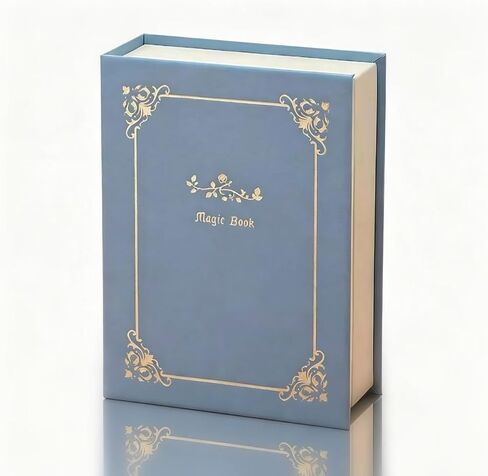 Book Jewelry Box Jewelry Storage Book Jewelry Organizer Book with Magic Book Design Book Jewelry Box for Earrings Bracelet Necklace Rings Storage for Women and Girls（Quiet Blue） in Saudi Arabia
