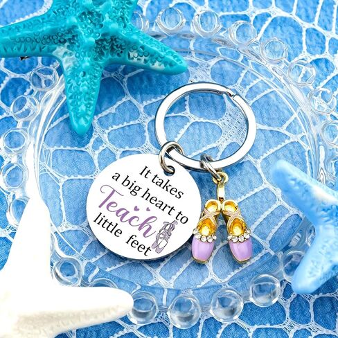Dance Teacher Appreciation Gifts Teacher Keychain Dance Gifts for Women Female Dancer Gift for Teachers from Students Christmas Presents for Her Dancer Accessories in Saudi Arabia