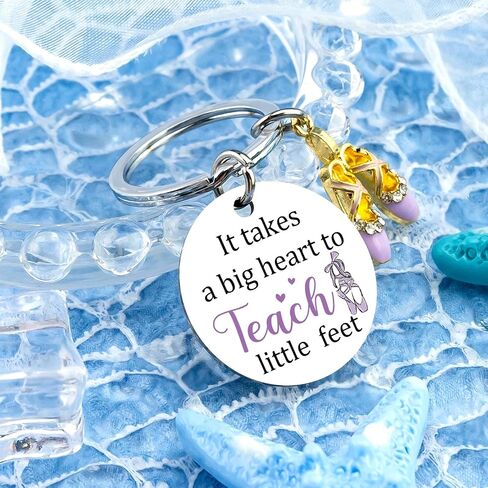 Dance Teacher Appreciation Gifts Teacher Keychain Dance Gifts for Women Female Dancer Gift for Teachers from Students Christmas Presents for Her Dancer Accessories in Saudi Arabia