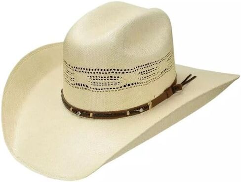 Stetson Wheat Mule Creek Bangora Hat SSMLCK-5140، أسمر ضارب للصفرة، 7 3/4 in Kuwait
