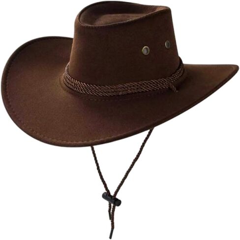 GORGLITTER Women's Cowboy Hat Turquoise Western Trendy Metal Bull Hatband Party Cowgirl Hats Vacation 2026 in Kuwait