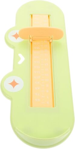 Beavorty Foot Measuring Device and Shoe Sizing Tool for Foot Ruler Gauge with Inner Length Measurement Green for Accurate Shoe Fit in Kuwait