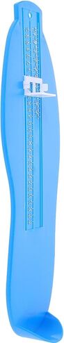 Adult and Foot Measurer Ruler Blue Shoe Measuring Device Foot Length Gauge for Home Use Universal and Adult Measuring Tool in Kuwait