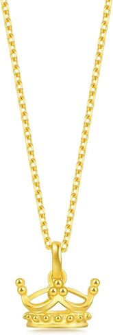 CHOW SANG SANG 999.9 24K Gold Essence Princess Crown Pendant for Women 89030P Price-by-Weight 2.62g Gold in Kuwait