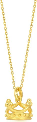 CHOW SANG SANG 999.9 24K Gold Essence Princess Crown Pendant for Women 89030P Price-by-Weight 2.62g Gold in Kuwait