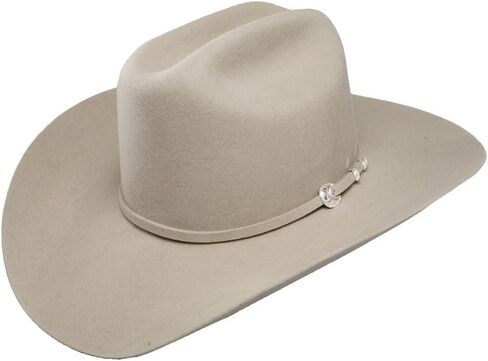 Stetson Unisex Corral 4X Felt Cowboy Hat - SBCRAL-754098 Silver Sand 7 1/8 in Kuwait