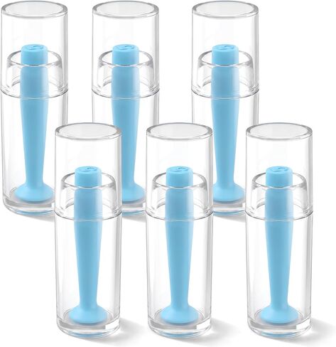 6Pcs Contact Lens Remover Tool Hard Contact Lens Plunger Eye Plungers for Hard Contacts Scleral Lenses Removal Suction Cup Tool (Blue) in Kuwait