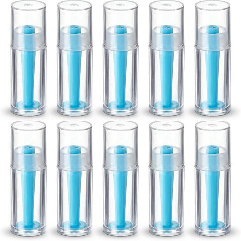 10 Pcs Hard Contact Lens Remover Tool Blue Scleral Lenses Hard Eye Contact Remover with Storage Box, Contact Plunger Suction Cup Lens Inserter Tools for Hard/RGP Lenses in Kuwait