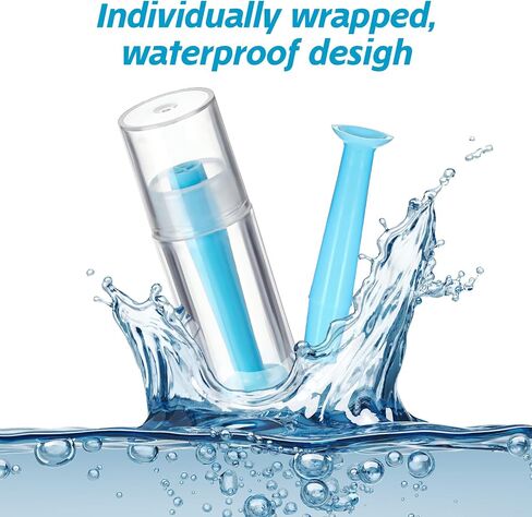 10 Pcs Hard Contact Lens Remover Tool Blue Scleral Lenses Hard Eye Contact Remover with Storage Box, Contact Plunger Suction Cup Lens Inserter Tools for Hard/RGP Lenses in Kuwait