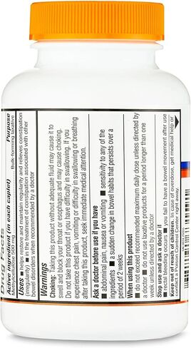 KP+ Equate Fiber Therapy Caplets with Methylcellulose 500 mg | 100 Caplets | Soluble Methylcellulose for Digestive Regularity | Gentle, Non-Stimulant Laxative | Pack of 1 in Saudi Arabia