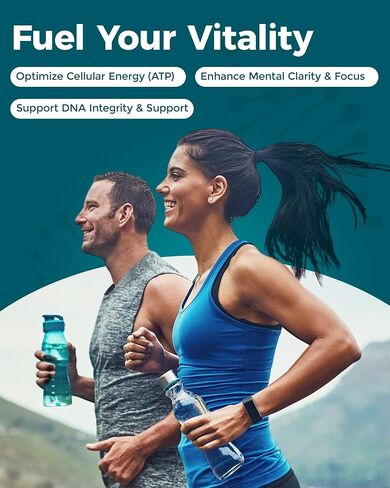 NAD Liposomal NAD+ Supplement 1100mg NAD Plus with Trans-Resveratrol - Support Cellular Health, Skin, Energy & Anti Aging for Women and Men - 30 Servings in Kuwait