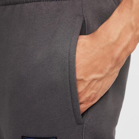 بنطال الركض الصوفي للرجال من Nike Sportswear Club (الولايات المتحدة، Alpha، X-Large، عادي، عادي، متوسط ​​الرماد/عظم فاتح) in Kuwait