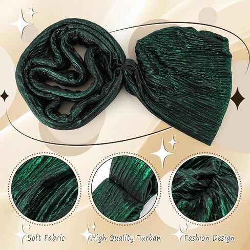 Unittype 5 قطع قبعات أفريقية مربوطة مسبقًا للسيدات Auto Gele African Head Wrap Church Turban Head Tie of Nigeria Aso Oke قبعة الرأس للنساء، 5 ألوان in Kuwait